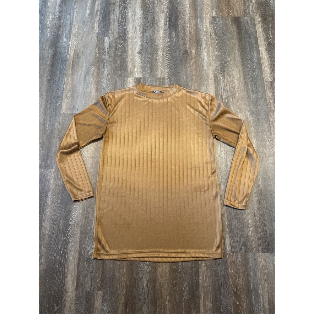 Vintage PRONTI Collection By Phita Ribbed Knit Long Sleeve T-Shirt Medium